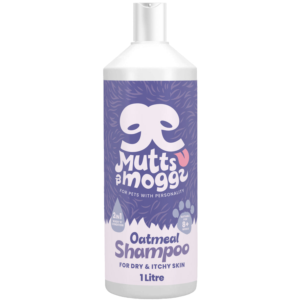 Oatmeal Dog Shampoo for Sensitive Skin – 1L