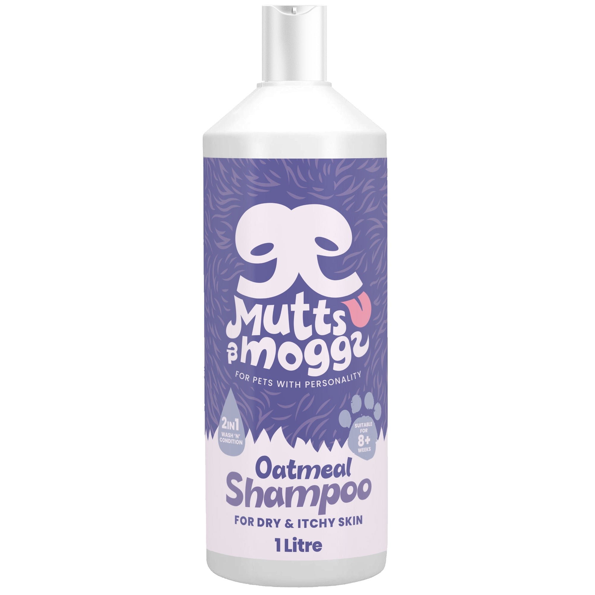 Oatmeal Dog Shampoo for Sensitive Skin – 1L