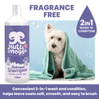 Oatmeal Dog Shampoo for Sensitive Skin – 1L Mutts and Moggs