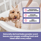 Baby Powder Puppy Shampoo for Sensitive Skin – 1L Mutts and Moggs