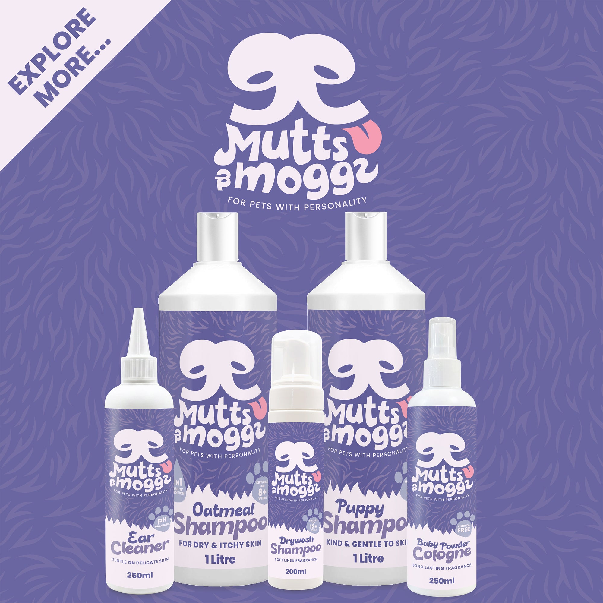 Baby Powder Dog Cologne  250ml